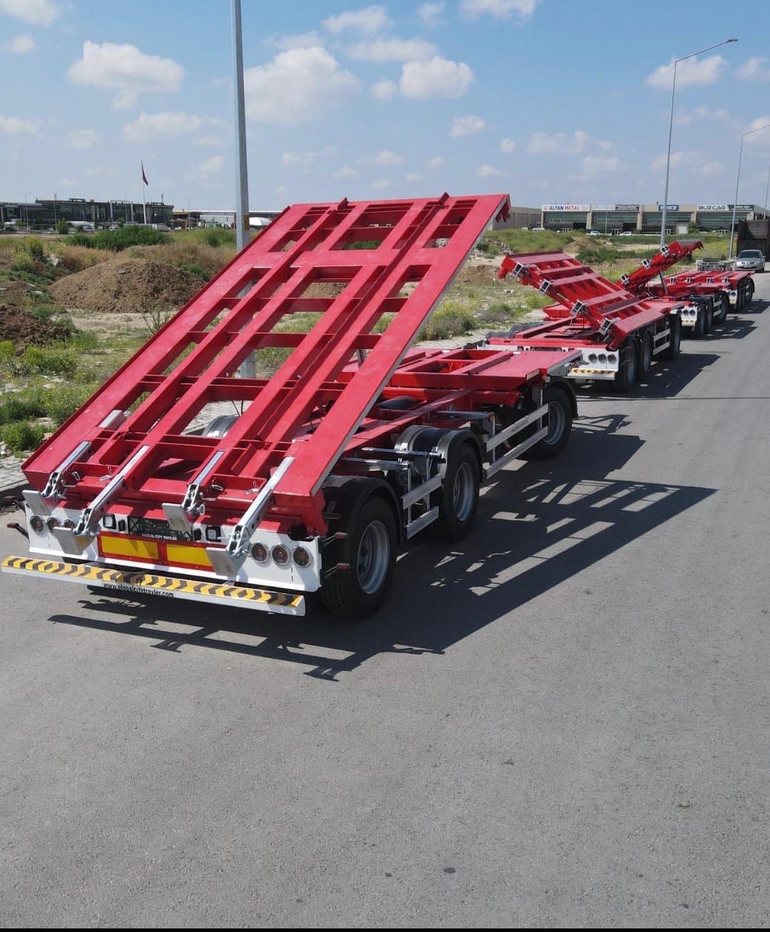 3 Yana Devirmeli Damper Dorse